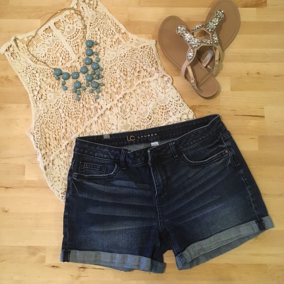 LC Lauren Conrad Pants - Cute Lauren Conrad Jean shorts!